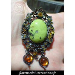 Broche en  Serpentine du...